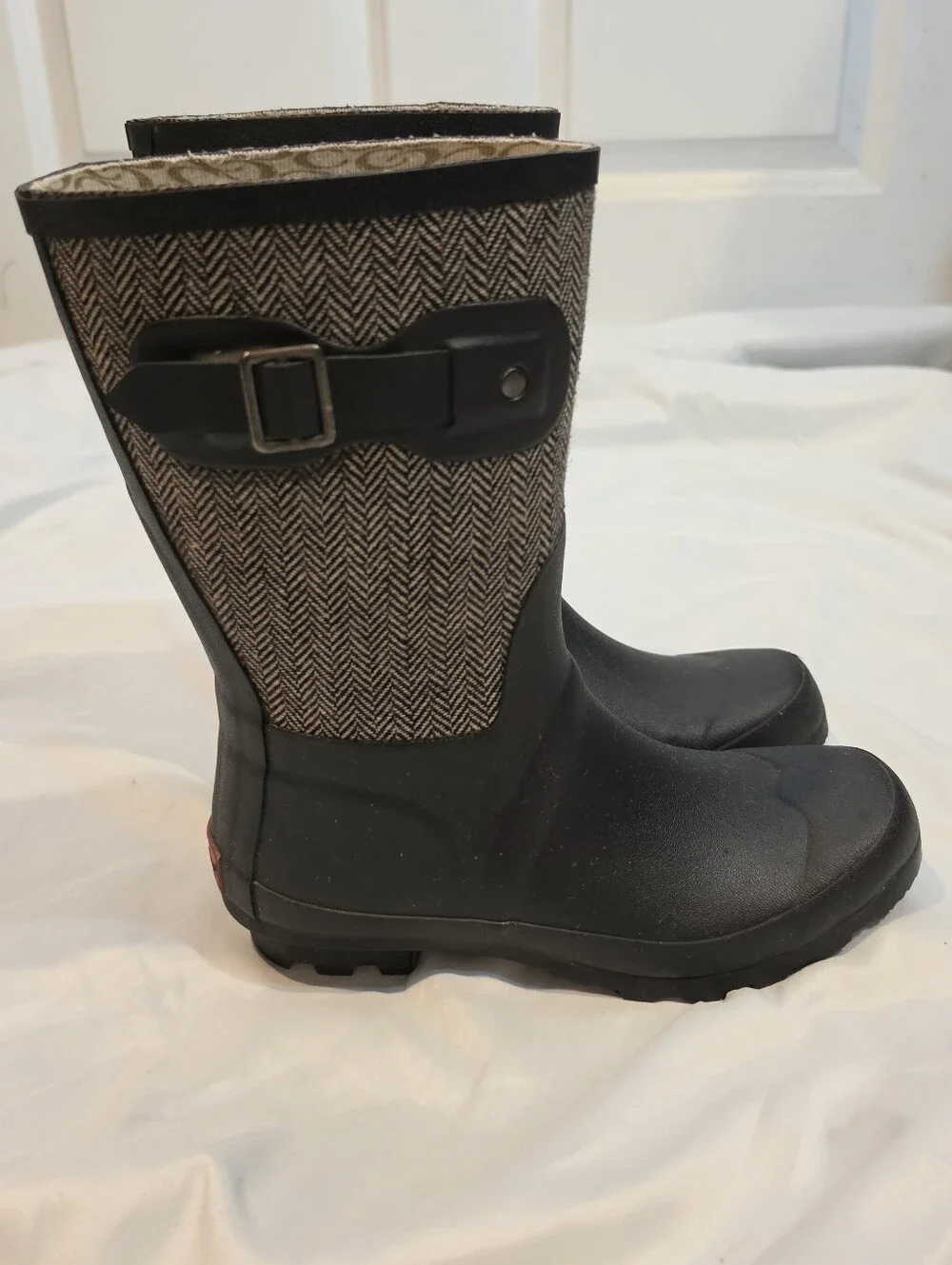 Chooka Women's Classic Mid-Calf Rain Boots Rubber US 6